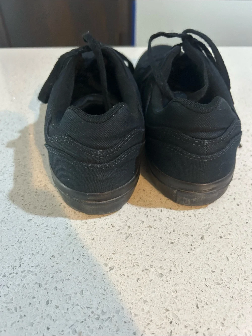 Converse Black Low-Profile Canvas Sneakers - Picture 6 of 7